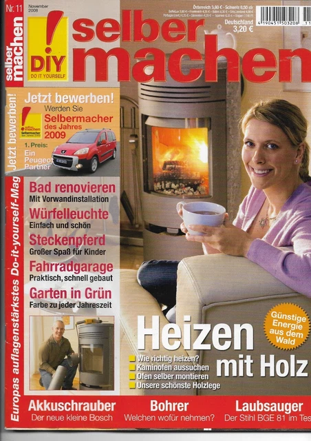DIY! Zeitschrift SELBER MACHEN 11/2008 Bauanleitung STECKENPFERD