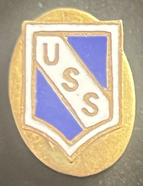 Patinage artistique - Insigne ancien de boutonnière /URSS/ Cuivreux