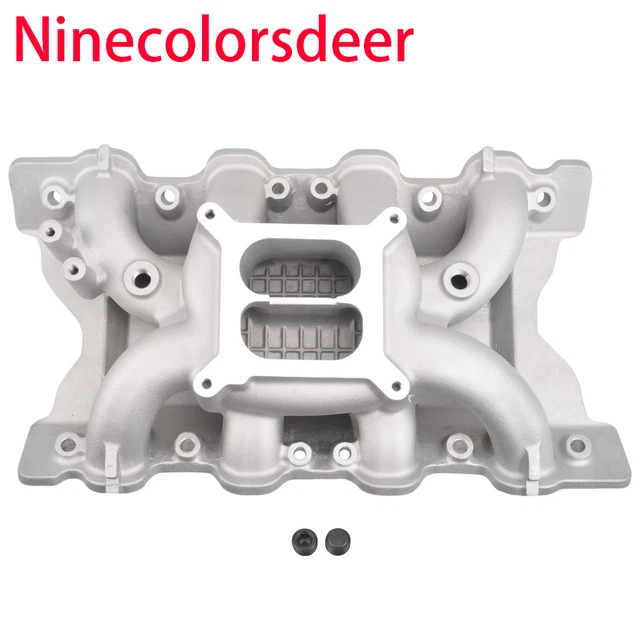 ALUMINUM INTAKE MANIFOLD RPM AirGap Oval Port for19701986 Ford 351C