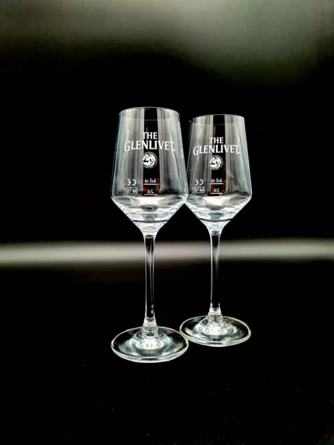 2 The Glenlivet Whisky Nosing Gläser von Rastal I 2er Whiskey Tasting Glas Set