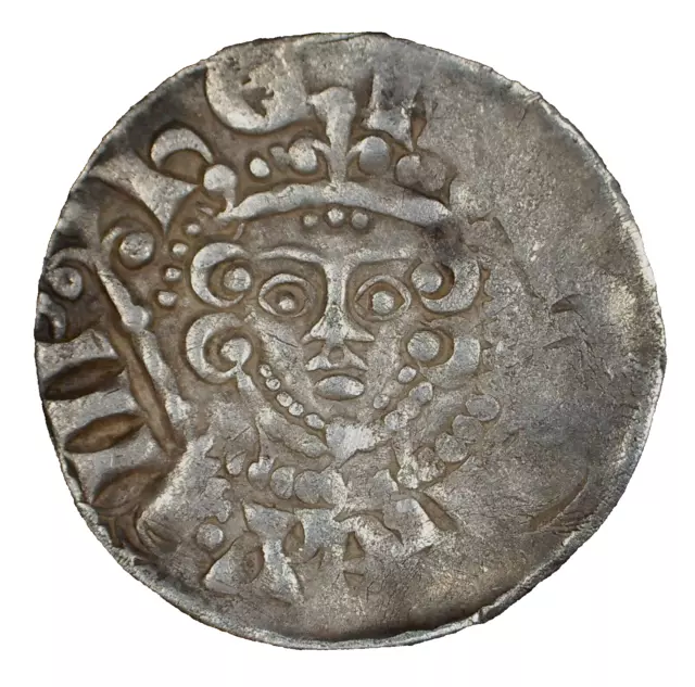 Very nice Henry III Voided Long Cross Penny. 1250-1272 London .