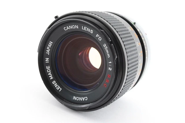 [Exc+5] "O Lens" Canon FD 35mm f/2 S.S.C. SSC MF Wide Angle Lens From JAPAN 058