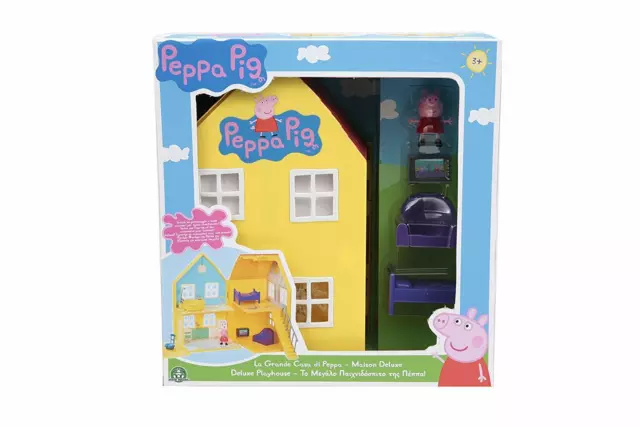 Peppa Pig la Grande Casa Deluxe di Giochi Preziosi PPC38000