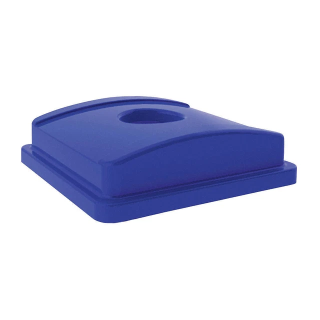 TOUGH GUY 4UAW6 Recycling Top,LLDPE,Blue