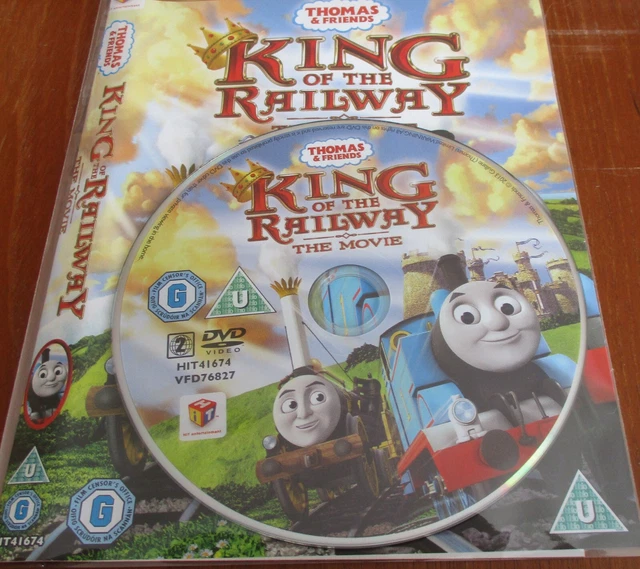THOMAS FRIENDS King Of The Railway DVD 2013 Rob Silvestri Cert U thomas-friends-king-of-the-railway-dvd-2013-rob-silvestri-cert-u