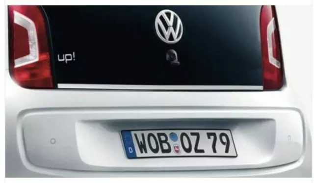 VW VOLKSWAGEN UP - Chrom Zierleiste Heckleiste Heckblende Chromleiste EUR  19,99 - PicClick DE
