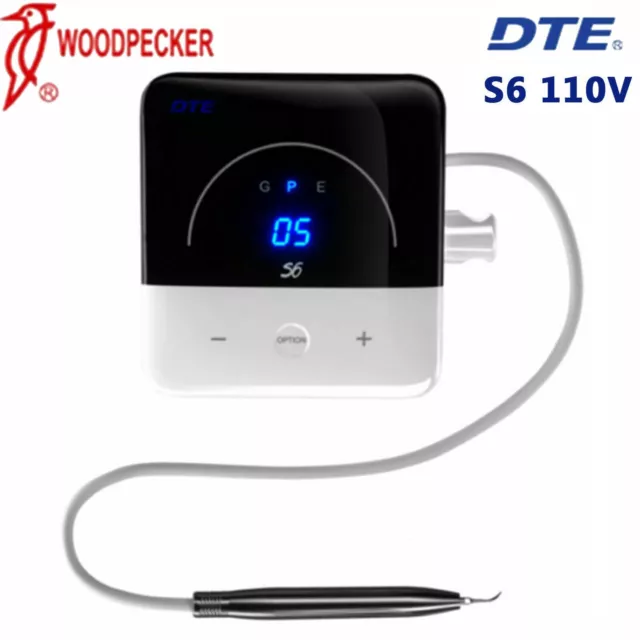 100% Woodpecker Dental DTE S6 LED Ultrasonic Scaler HD-8L Handpiece Satelec