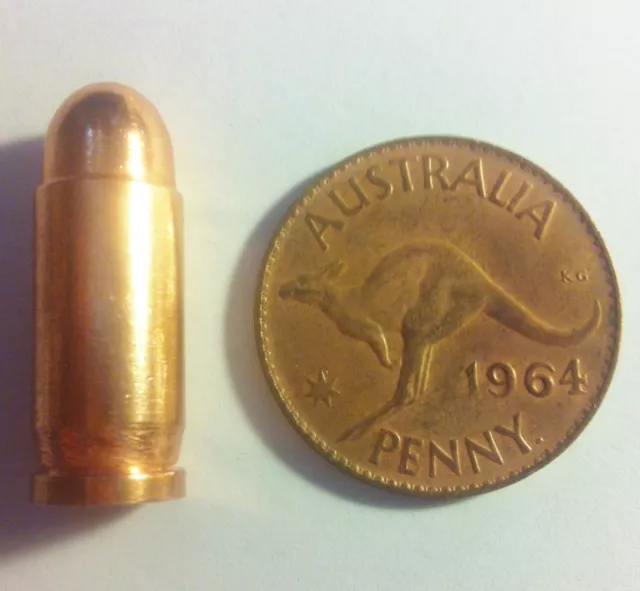 NEW 1 OZ .45 Caliber 999.0 Pure Australian Copper Bullet