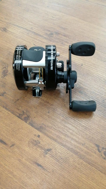 リール M7259 Abu Garcia UC4601C Dual2 Deal2 Abu Garcia Ambassadeur UC 4601C Dual2 Deal 2 Black Left