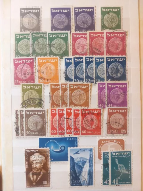 Briefmarken - Israel kleine Sammlung