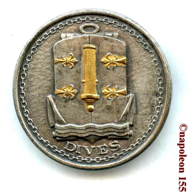 Insigne Marine Française - Chéliff - Navire De Débarquement - Courtois (2)