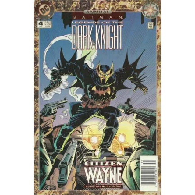 Batman: Legends of the Dark Knight Annual #4 Newsstand in VF +. DC comics [w"