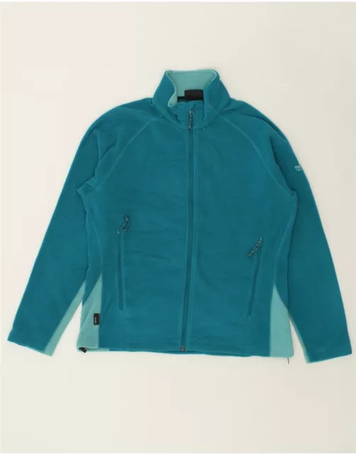 MOUNTAIN EQUIPMENT Damen Fleecejacke UK 14 groß türkis Colourblock BC17