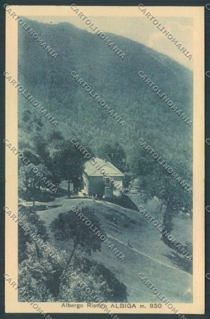 Lecco Albiga cartolina LQ4759