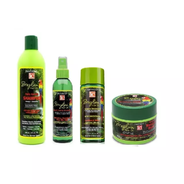 Fantasia IC Brazilian Hair Oil Keratin