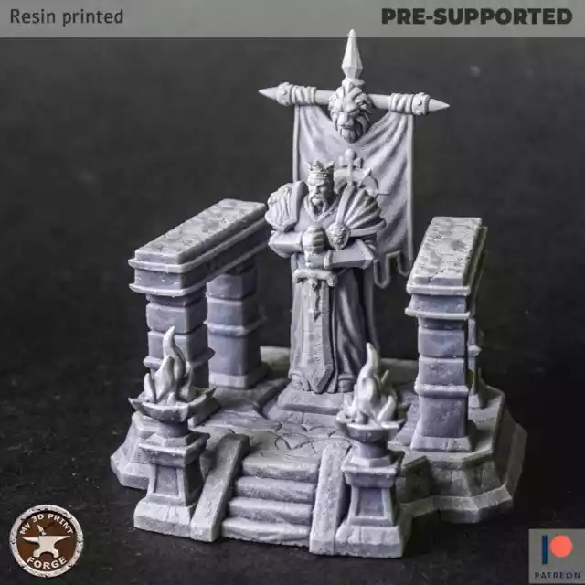 Lordaeron Statue Miniatur Tabletop Dungeons and Dragons Wargaming Minis