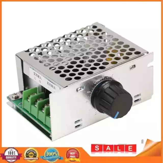 For Electronics 500W AC 220V Motor Speed Controller DC 10-210V Voltage Regulator