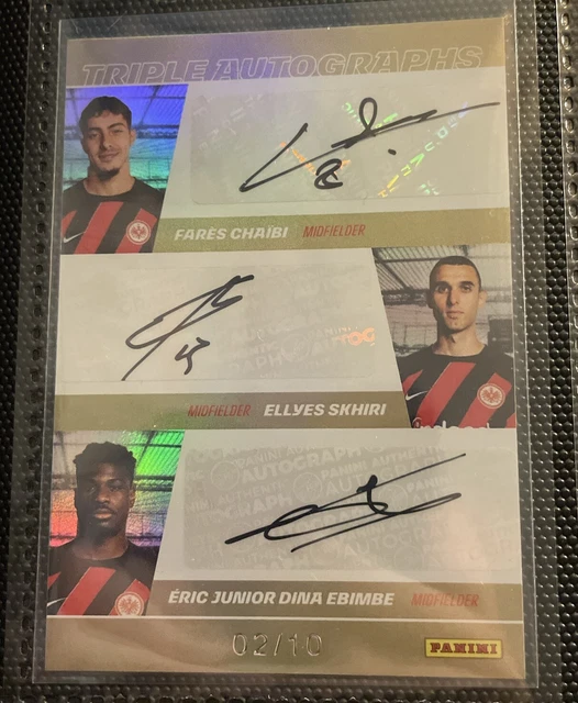 Carte Panini Eintracht Frankfurt 2023-24 Remina Chiba 07/49 Limitée