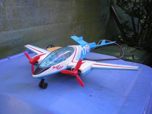 Avion Joustra Aero-Club Ref 555 - Années 1960 - Métal, Bon état, Incomplet (collection)