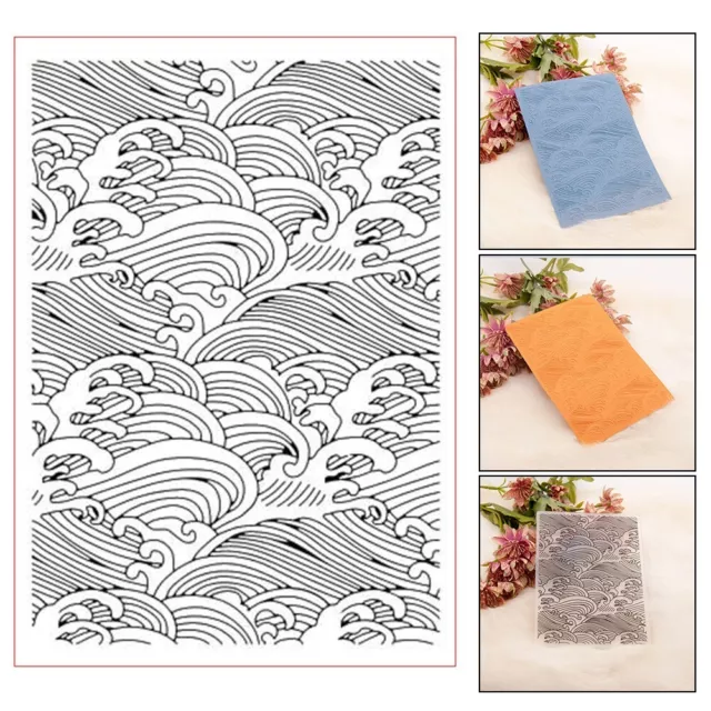 Create Intricate Designs with Plastic Embossed Folder Perfect for Card Making