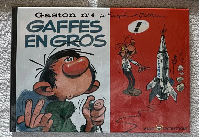 Gaston n° 4 neuf sous blister d'origine- Marsu productions - Franquin