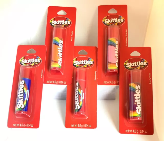 LIP SMACKER Skittles Candy Flavor Lip Balm YOU CHOOSE *Sealed PKG*