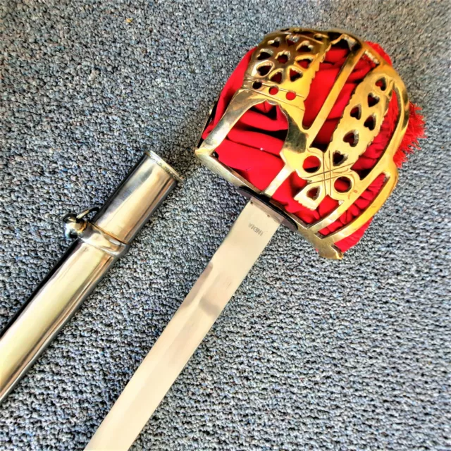 NEW! 39" Scottish Basket Hilt Sword