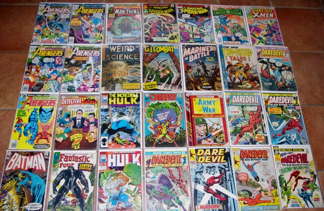 Massive Comic LOT 56 Golden to Copper age books! Mid to HIGH grade!Free Shipping