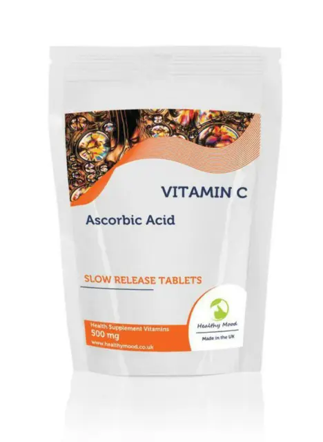 Vitamin C 500mg Slow Time Release 30 Tablets HM