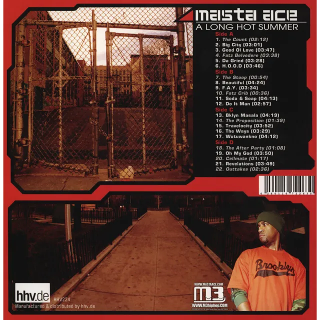 Masta Ace - A Long Hot Summer Orange Vinyl Edition (2004 - EU - Reissue) 3