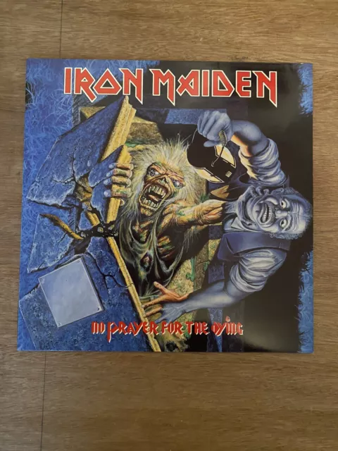 Iron Maiden No Prayer for the Dying LP record 1990 issue