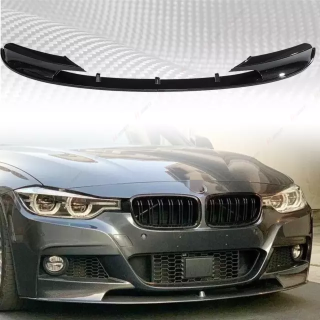 Pour BMW 3er F30 M Pack Spoiler Avant Lèvre Pare-Chocs Carbone M Performance