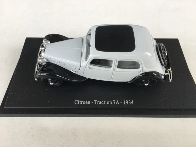 CITROËN  Traction 7A 1934  1:43  UH  coque plastique d'origine ETAT NEUF