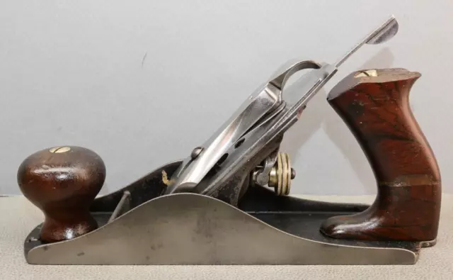 Collectible Vintage STANLEY BAILEY No. 4 Type 6 Smooth Wood Plane