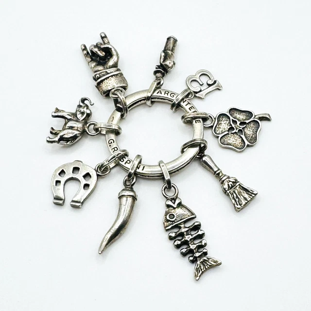 Collier Femme Giovanni Raspini En Argent 925 - Modèle « Fireworks » Avec Quartz Mystique - Longueur 80 Cm, Neuf Avec étiquettes