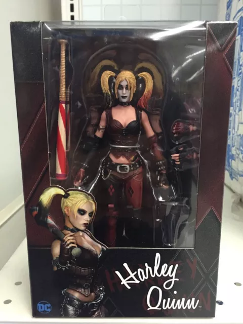 NECA DC Comic Batman Arkham City Harley Quinn 16cm PVC Action Figure Toy Gift