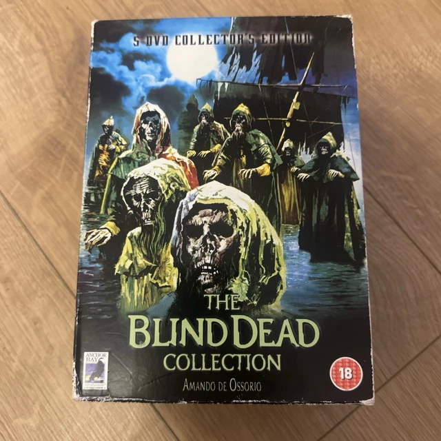 THE BLIND DEAD Collection Limited Edition 5-DVD Boxset Blue