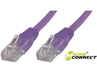 MicroConnect B-UTP601P U/UTP CAT6 1M Purple PVC