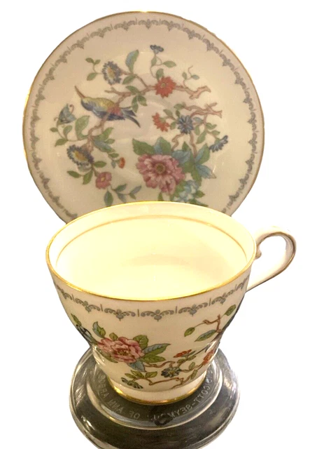 Aynsley PEMBROKE Fine English Bone China Cup and Saucer