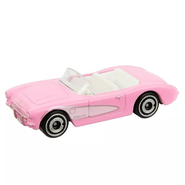 Rose Barbie L'Film à Collectionner Film Voiture Corvette Convertible Édition