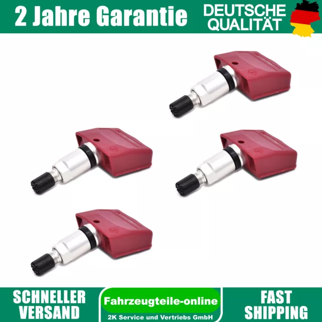 4x RDKS TPMS Reifendrucksensoren für Opel ASTRA H 13172567 13354312 Bj.2005-2009