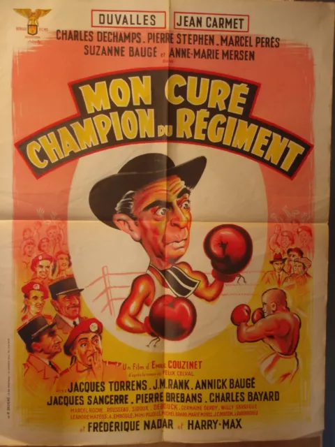 Mon Cure Chamipion Du Regiment/ 1956/ Emile Couzinet/ Duvalles/  Boxe/ Militaire