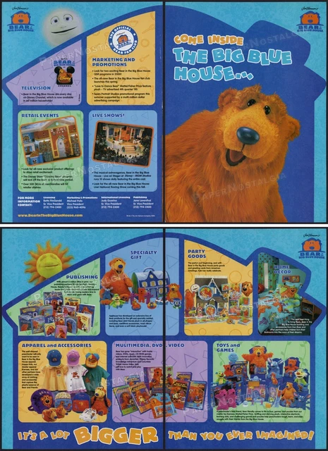 BEAR IN THE BIG BLUE HOUSE - Original 2000 Trade AD / 4pg ADVERT _ Jim ...