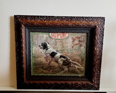 1912 DuPont Powder Co. Advertising Lithograph Print by Edmund H Osthaus 30 x 26
