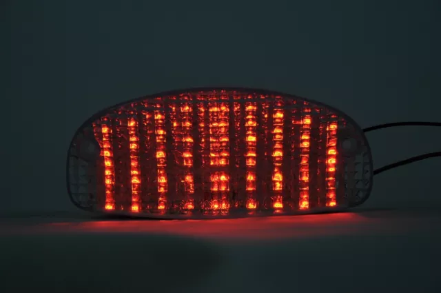 LED Feu arrière fumé clignotant intégré tail light Honda CBR1100XX Hornet 600