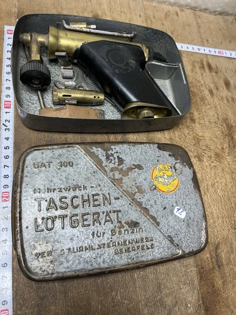 Réchaud à Pression Cobra Pétrole – Outil Ancien N°10 – Vintage Made In France