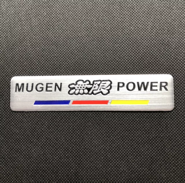 Pegatina emblema trasero lateral insignia Mugen Power Honda tipo R Fn2 Ep3 Civic Dc5 RBY
