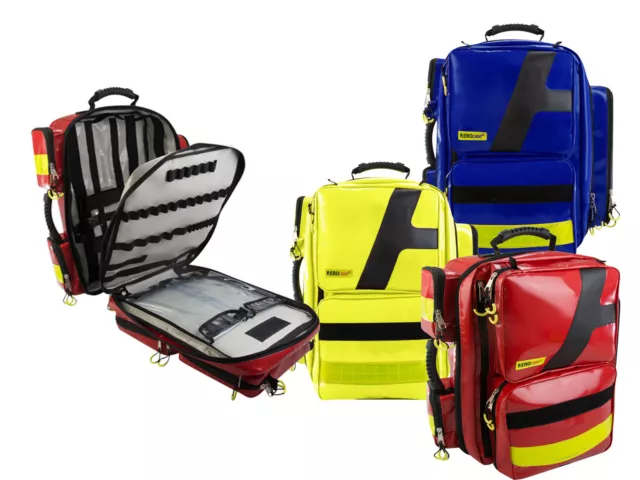 Notfallrucksack  XL , AEROcase  Plane, rot, blau oder gelb