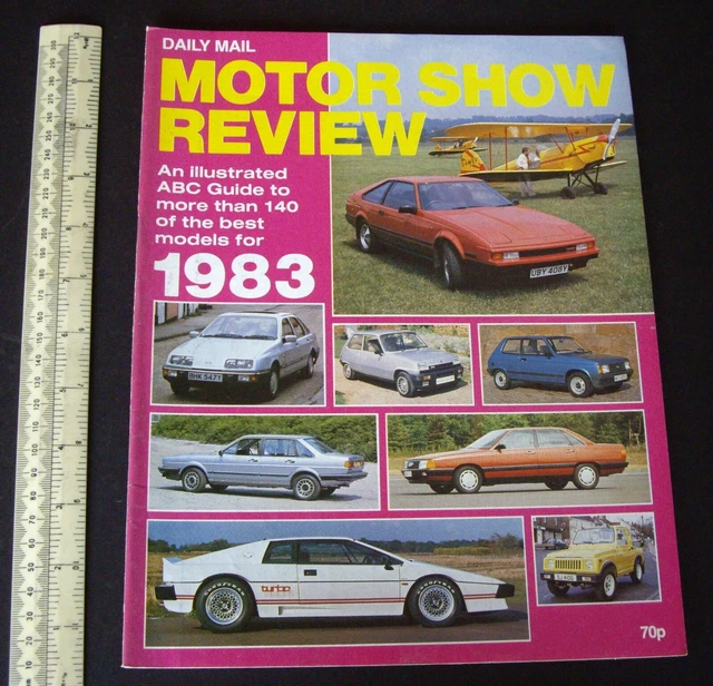 DAILY MAIL ABC Guide Motor Review (Large Format Magazine) Motor Show