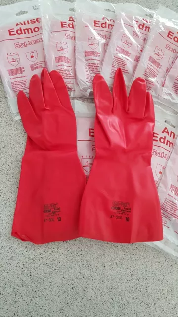 Handschuhe, Chemiekalien, Ansell Edmont Sol-Vex 37-900